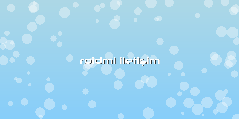 Roidmi Iletişim